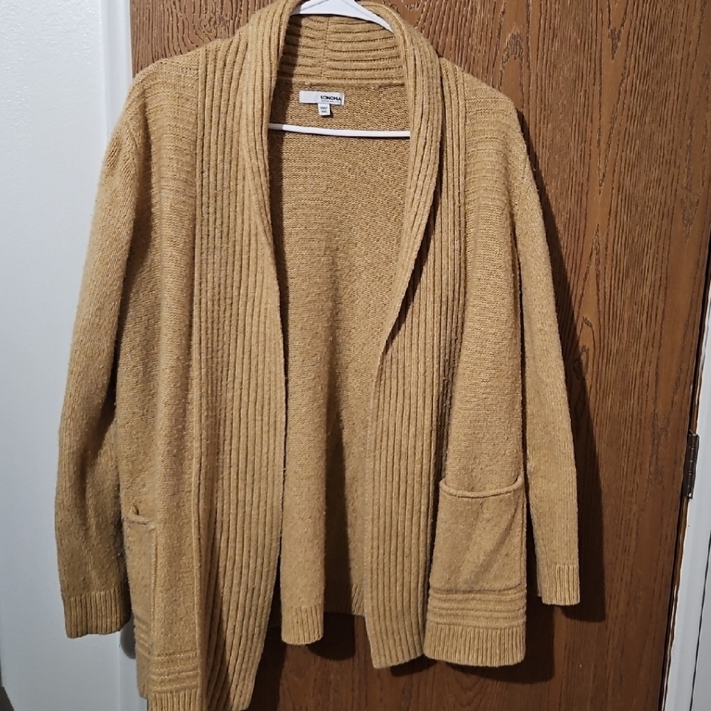 Cozy Tan Cardigan